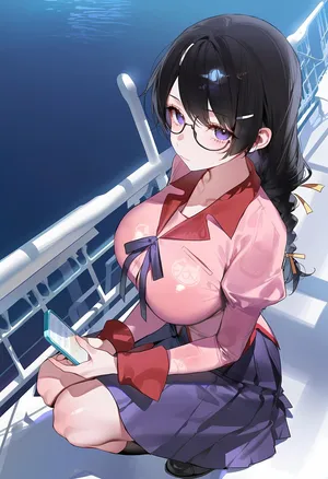 kilerai - 251025 [monogatari] hanekawa tsubasa BBC 370p (Patreon) [AI Generated]