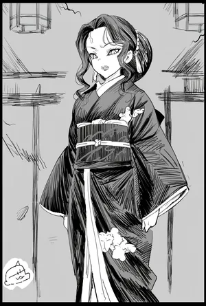 [Ma-kurou] Onna Muzan-sama ni Shaburaretai (Kimetsu no Yaiba) [TEXTLESS]