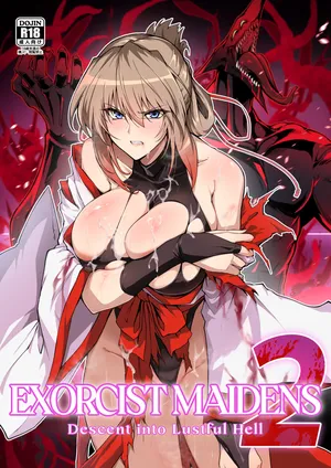 [Hokkebain! (Halcon)] Hama no Miko Ingoku ni Otsu 2 | Exorcist Maidens 2: The Fall to Lustful Hell [English] [Shiromaru] [Digital]