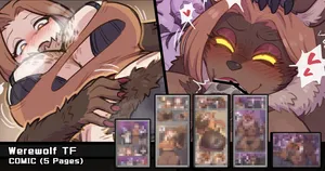 [Mokushi] Halloween Werewolf TF