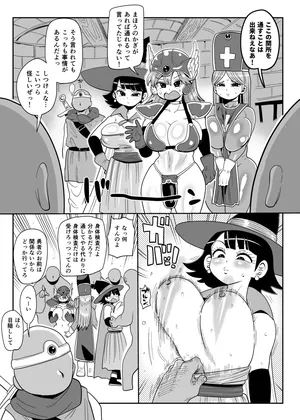 [きぃう]ドラクエ３パーティと関所