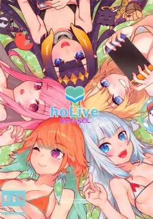 [Mizu no Iro (WaterRing)] HoPornLive English (Hololive) {Spanish} {EbisuTraslade - Winder} {Decensored} {Digital}