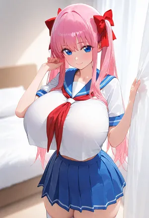 天才麻將少女 - 原村和[AI Generated]