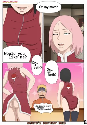 Naruto's Birthday Comic 2023 Pages [5/5] By Erogakure