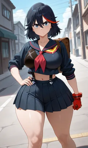 Kill la Kill - Satsuki & Ryuuko daidoujipv ai generated