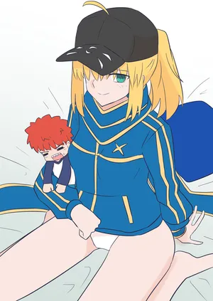 [ITOCON)) Artoria's Holiday X×X [fate grand order )