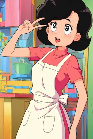 大头儿子和小头爸爸系列 围裙妈妈 [AI Generated]