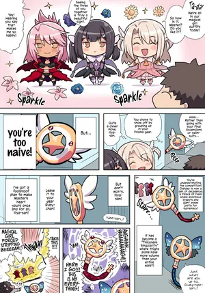 [Pononozo] Illya, Miyu, Chloe (Fate/Grand Order) [English]