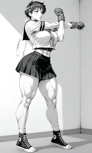 Sakura Kasugano Doujinshi (AI Generated)