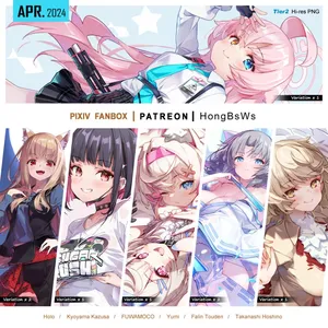 [HongBsWs] april 2024 Illustration Pack