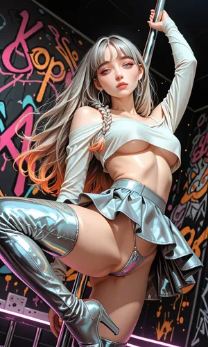 Strip Tease - AI generated