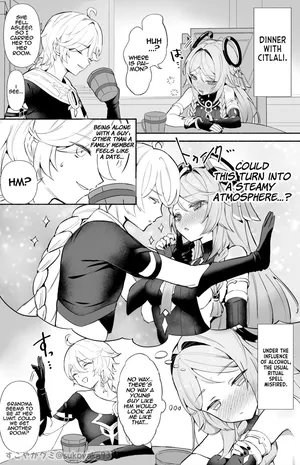 [Sukoyakagumi] Obaa-chan to ×× (Genshin Impact) [English] [LunaticSeibah][Decensored]