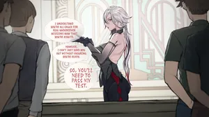 [Frozenspiderlily] Arlecchino - "Trainee program" (Genshin Impact)