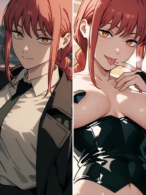 【AI Robot Strage】【AI Generated】 マキマ