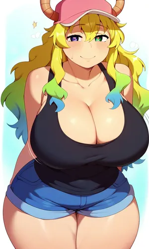 Kobayashi-san no maid dragon - Lucoa daidoujipv ai generated