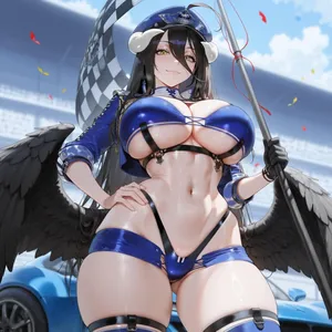 Albedo (overlord) compilation liu ai generated