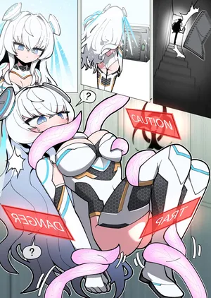 [끼굴] 비밀기지에서 패배하는 만화 [Korean]