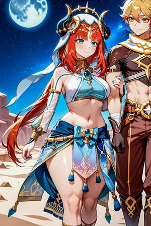 Love in the desert messingwithai ai generated