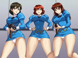 Blue Delmo x 3 [TXTLSS & Japanese]