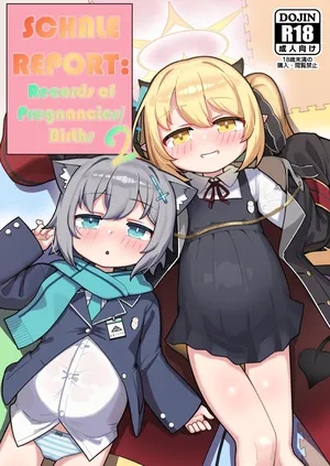 [Leonat Koubou (Leonat)] SCHALE Houkokusho: Ninshin / Shussan Kiroku2 | SCHALE Report: Records of Pregnancies/Births 2 (Blue Archive) [Digital]