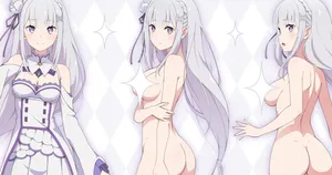 [Nanika Iru] Emilia no Setteiga ppoi no (Re:Zero)