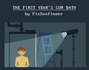 [PixSunflower] The First Year's Cum Bath