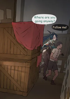 [Frozenspiderlily][Frzspiderlily] Xianyun - Back alley(text) | 閑雲 - 后巷 (Genshin Impact) [无修] [English] (Fertilization Edit)