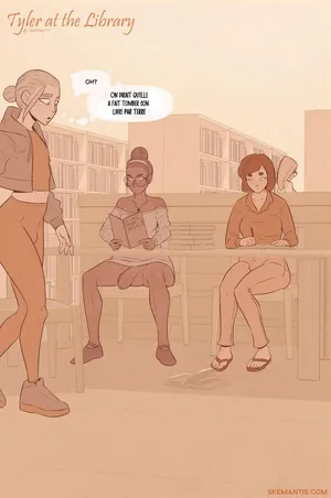 [Skemantis] Tyler at the library Part.1 (French Translation)