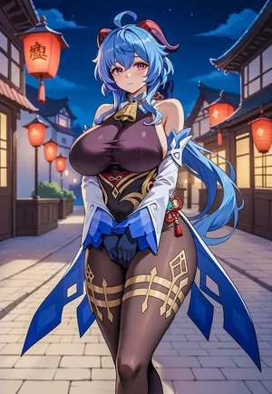 Ganyu's BBC gangbang messingwithai ai generated