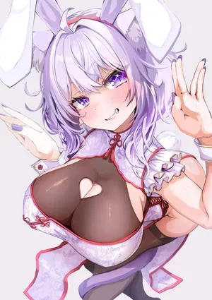 [カジマコト] 猫◯お◯ゆ チャイナバニー (ホロライブ)