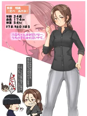 うちの子 多部明美の簡易紹介絵