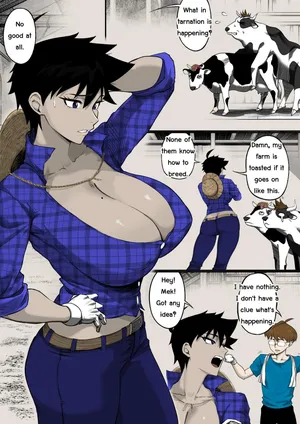 [NesZ] My Farmer Aunt is Having a Problem [English] [DL Color] [Colorized]