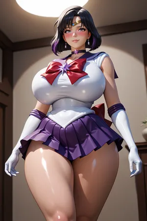 Sailor Saturn ul7990 ai generated