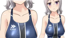 [たかふみ] おっぱい競泳さん(BIGカットイン)