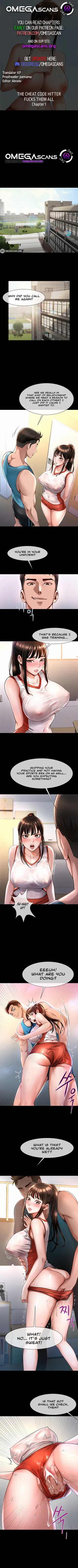 [Epiphany, Red Tissue] The Cheat Code Hitter Fucks Them All (Ch 1 - 100) Omegascans [Ongoing]