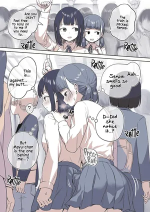 [Ayanakitori] Manin Densha de Gaman Dekinai Futanari-chan [English]