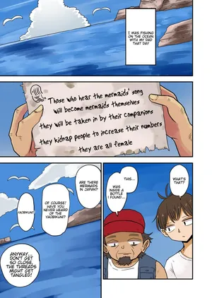 [Murasaki Nyanko Bar (Vae)] Father and son turned into mermaids [english]