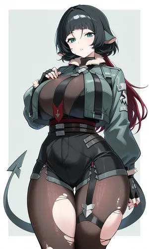 Zenles Zone Zero - Jane Doe daidoujipv ai generated