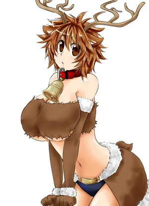 [Siranuiann (Koshian)] Okki na Omune no Tonakai-san wa - La reno pechugona [Spanish] {Gisicom}