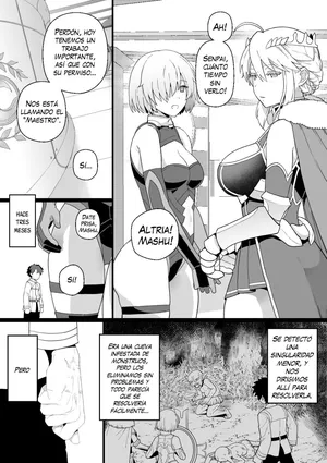 Artoria to Mash, Goblin Kan - Artoria y Mash, Goblin Rape