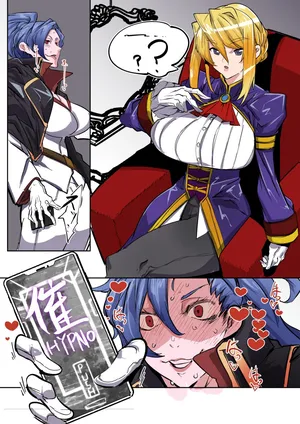 [Mr.way] プリンセスラバーのシルヴィアが催眠アプリでレズセ堕ちさせられる