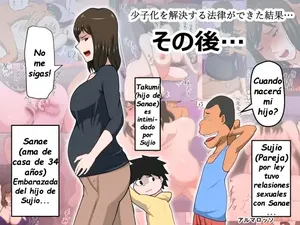 [Almarosso] Shoushika o Kaiketsu Suru Houritsu ga Dekita Kekka... Sonogo... | Como Resultado de la Ley para Solucionar el Descenso de la Natalidad... Luego de Eso... [Spanish] [Jasc]
