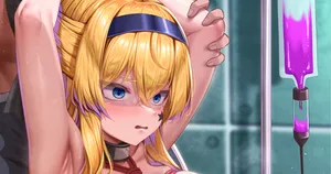 [白黒だるま] 媚薬点滴 × 拘束凌辱尋問（差分15枚）