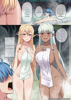 [Darkmaya] Rosalinde & Eltolinde (Unicorn Overlord) [English] {Doujins.com}