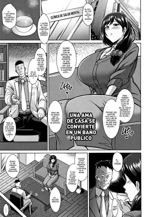 [Drachef] Jimi Mama Saimin Benki | Una Ama de Casa se Convierte en un Baño Público (Sokuhame❤Sukebe Hole) [Spanish] [P7Neko] [Digital]