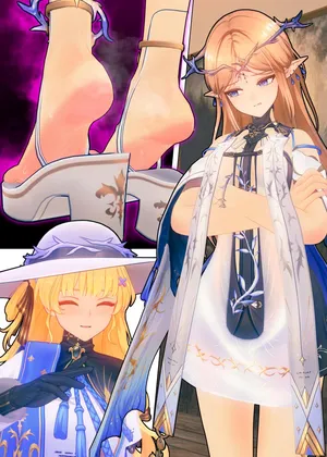 (クマちゃん)WutheringManga_Katixiya_Feet(May2025)