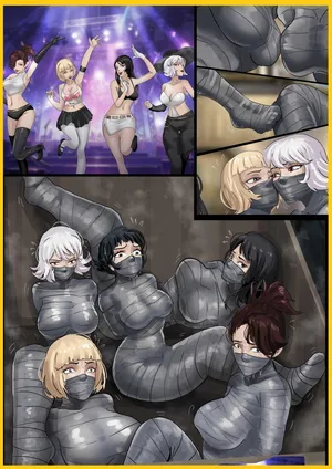 [King]超模女团被绑架成木乃伊