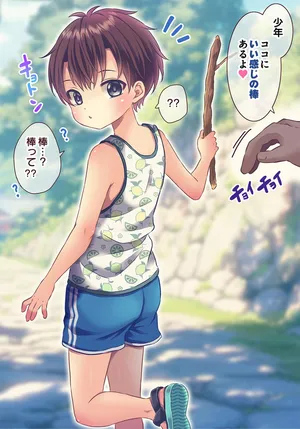 [Rushichi] Shounen, Ii Kanji no Bou o Mitsukeru