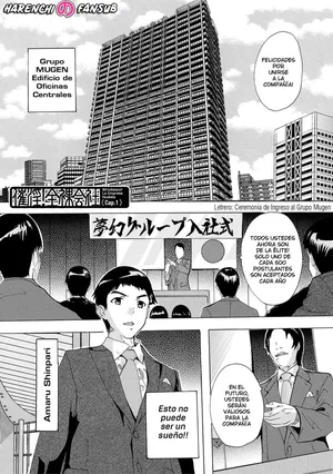 [Natsuka Q-ya] Saiin! Zenra Kaisha (Chap. 1) | Afrodisiaco! La Empresa Nudista (Cap. 1) [Spanish] [Digital] [Harenchi no Fansub]