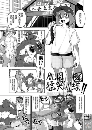 [HARD DROP (神ﾉ裂)] 筋肉突きっきり トレーニング (POWERFUL BOYZ) [Chinese] [悬赏大厅×真不可视汉化组] [Digital]